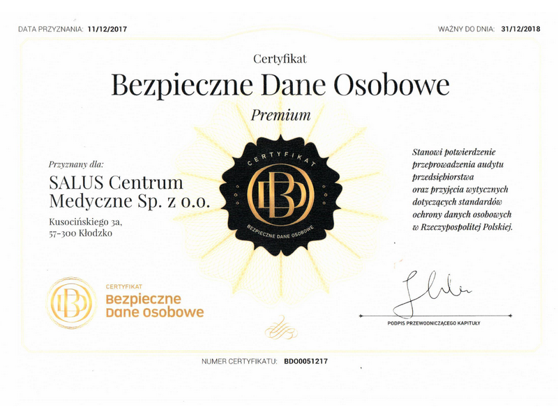 Bezpieczne dane osobowe